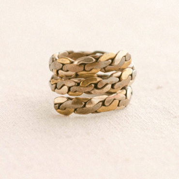 Tibetan Twisted Healing Ring