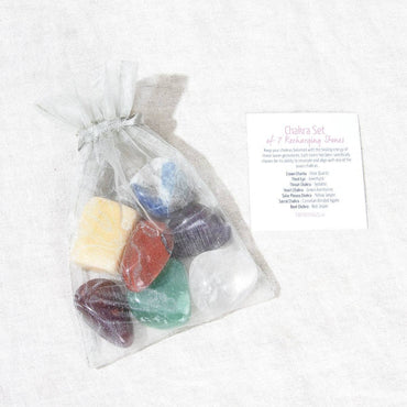 Chakra Set - 7 Recharging Stones