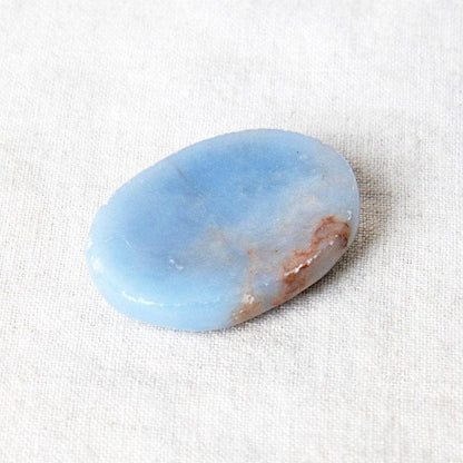 Angelite Worry Stone