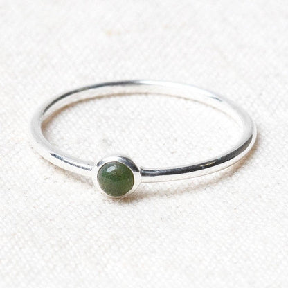 Bloodstone Silver or Gold Ring