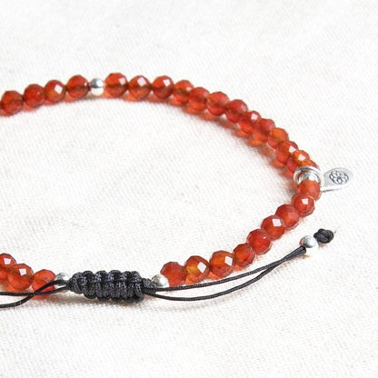 Carnelian Energy Anklet