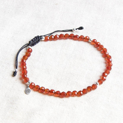 Carnelian Energy Anklet