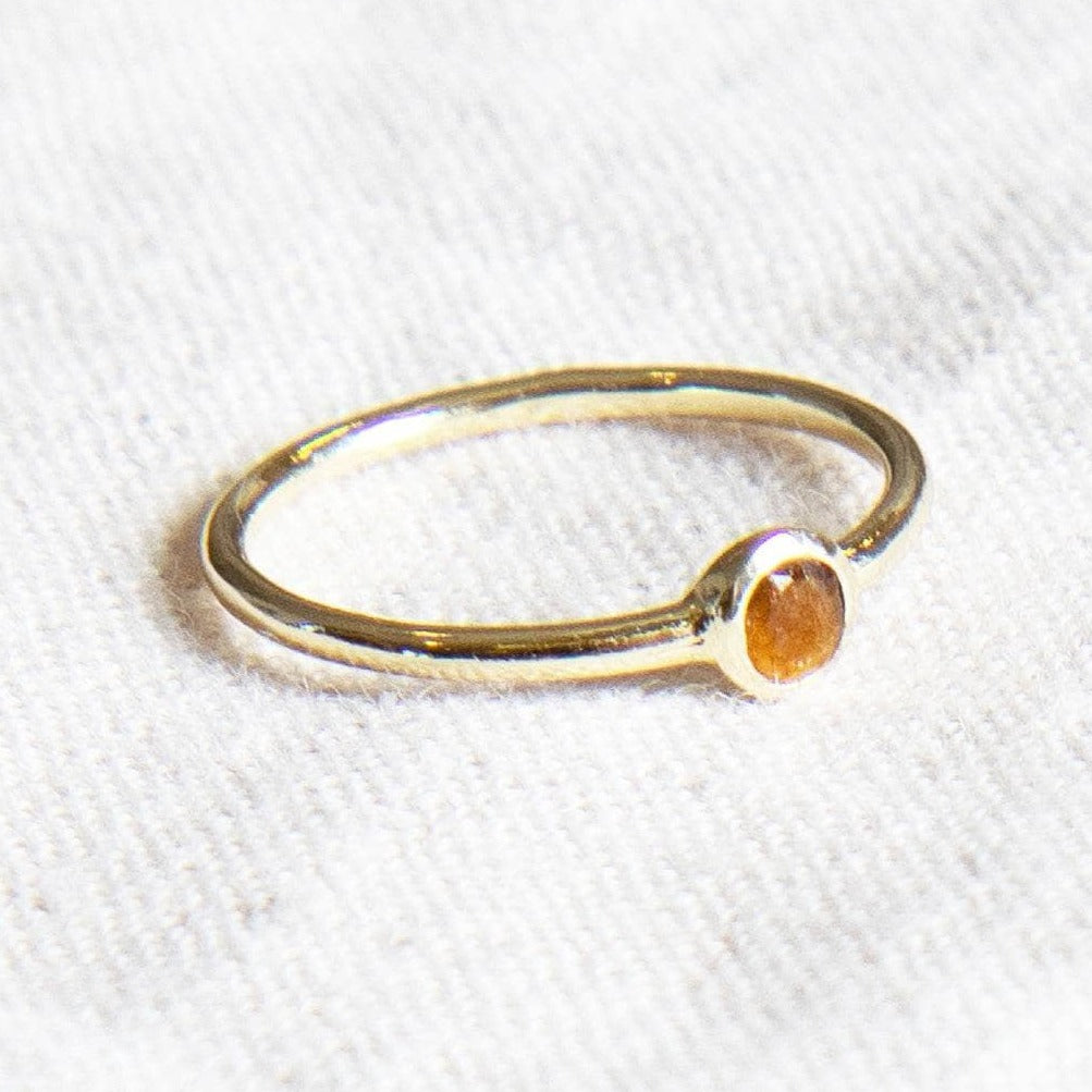 Tiger Eye Silver or Gold Ring