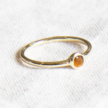 Tiger Eye Silver or Gold Ring