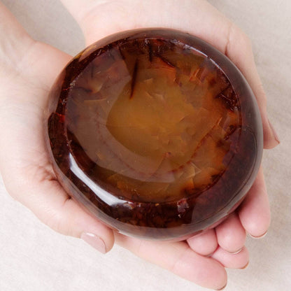 Carnelian Crystal Bowls - Large - 1 of a Kind