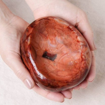 Carnelian Crystal Bowls - Large - 1 of a Kind