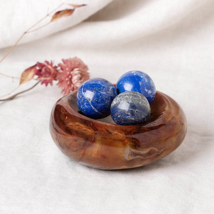 Carnelian Crystal Bowls - Large - 1 of a Kind