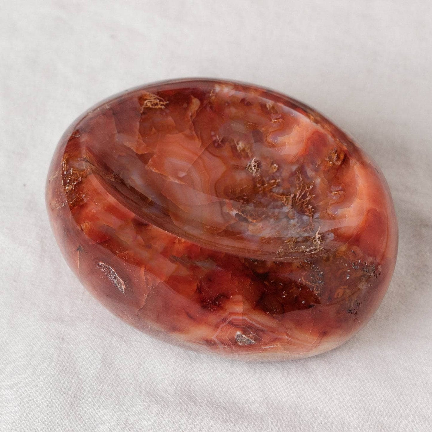 Carnelian Crystal Bowls - Large - 1 of a Kind