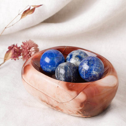 Carnelian Crystal Bowls - Large - 1 of a Kind