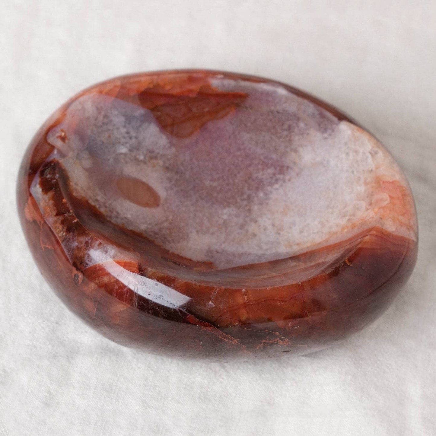 Carnelian Crystal Bowls - Large - 1 of a Kind