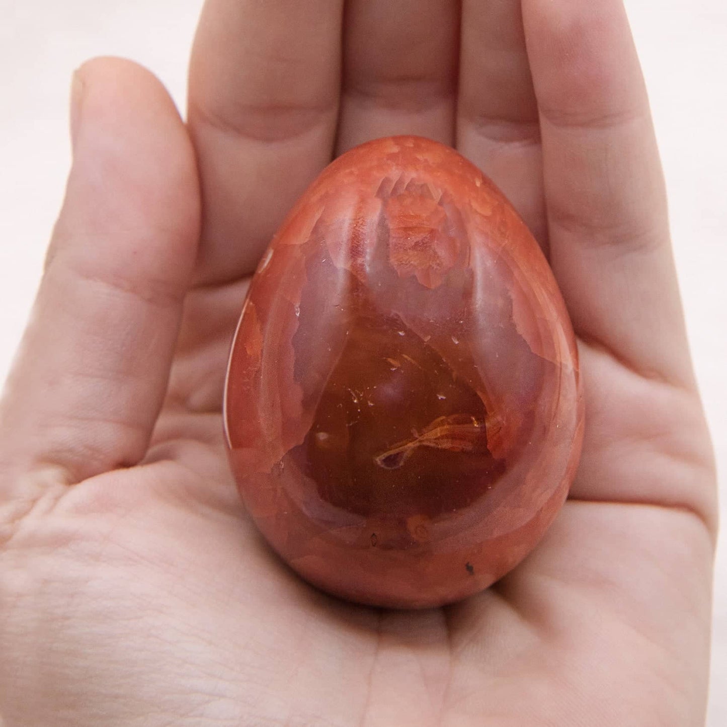 Carnelian Egg - AAA Premium Quality - 1 of a Kind