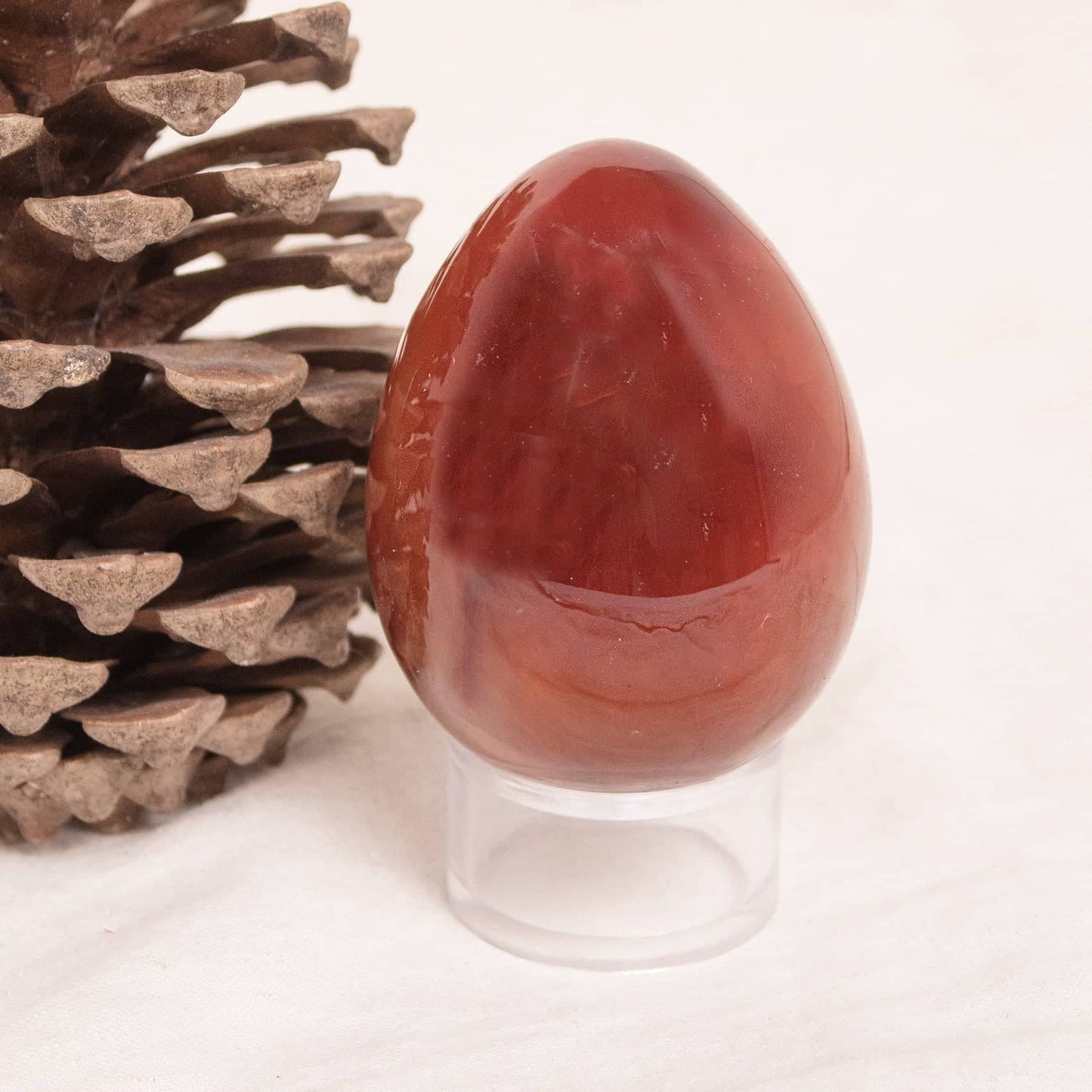 Carnelian Egg - AAA Premium Quality - 1 of a Kind