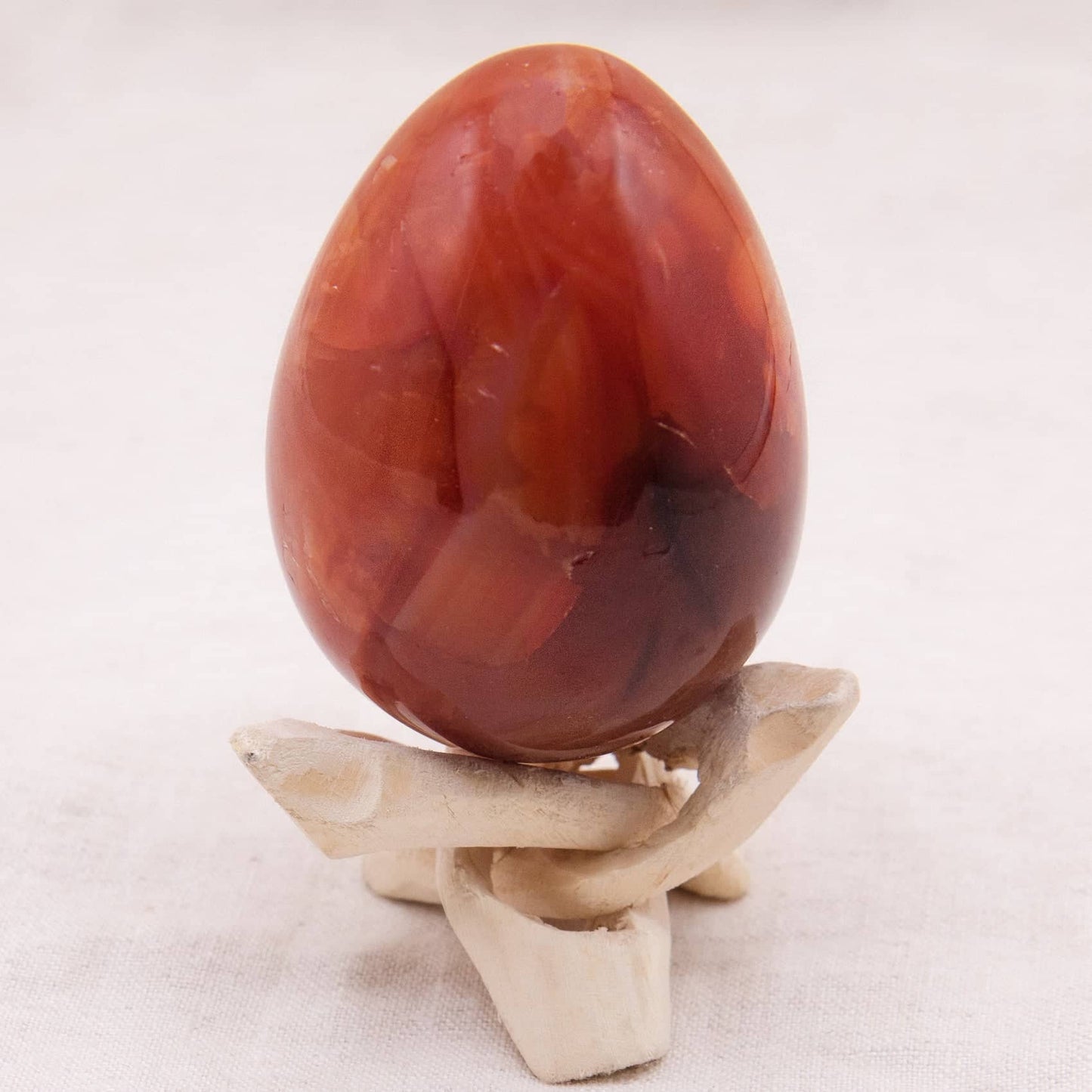 Carnelian Egg - AAA Premium Quality - 1 of a Kind