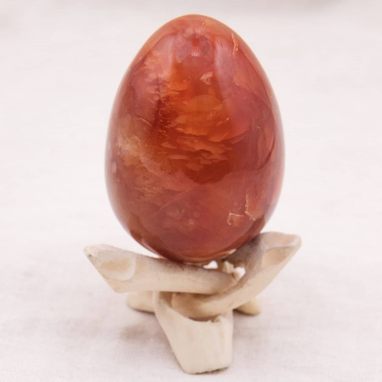 Carnelian Egg - AAA Premium Quality - 1 of a Kind