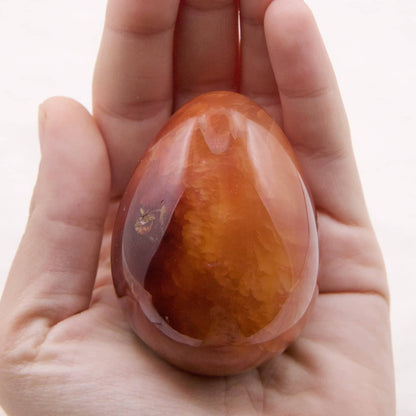 Carnelian Egg - AAA Premium Quality - 1 of a Kind