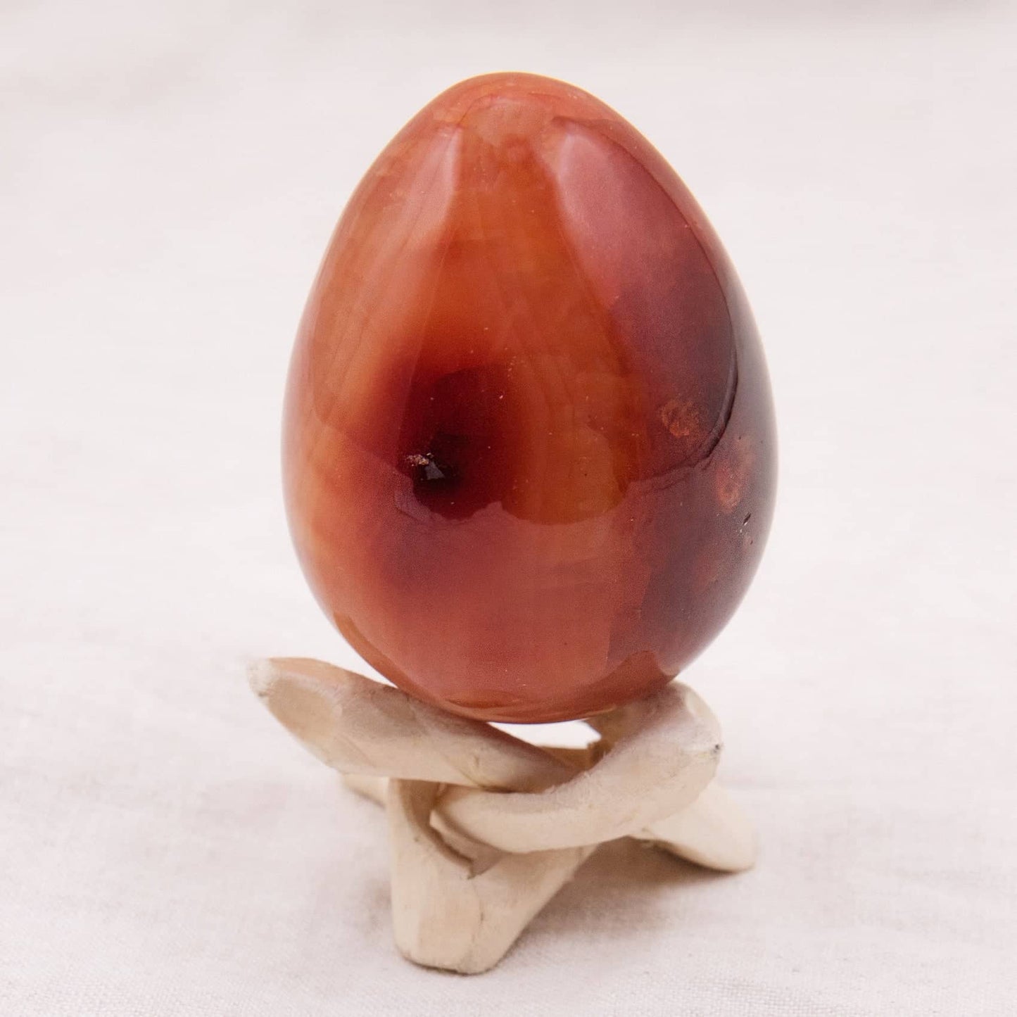 Carnelian Egg - AAA Premium Quality - 1 of a Kind