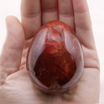 Carnelian Egg - AAA Premium Quality - 1 of a Kind