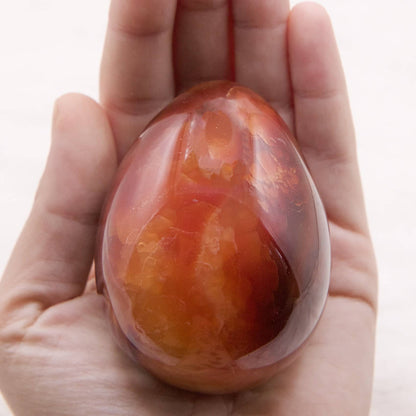 Carnelian Egg - AAA Premium Quality - 1 of a Kind