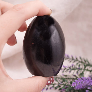 Black Tourmaline Freeform - AAA Premium Quality - 1 of a Kind