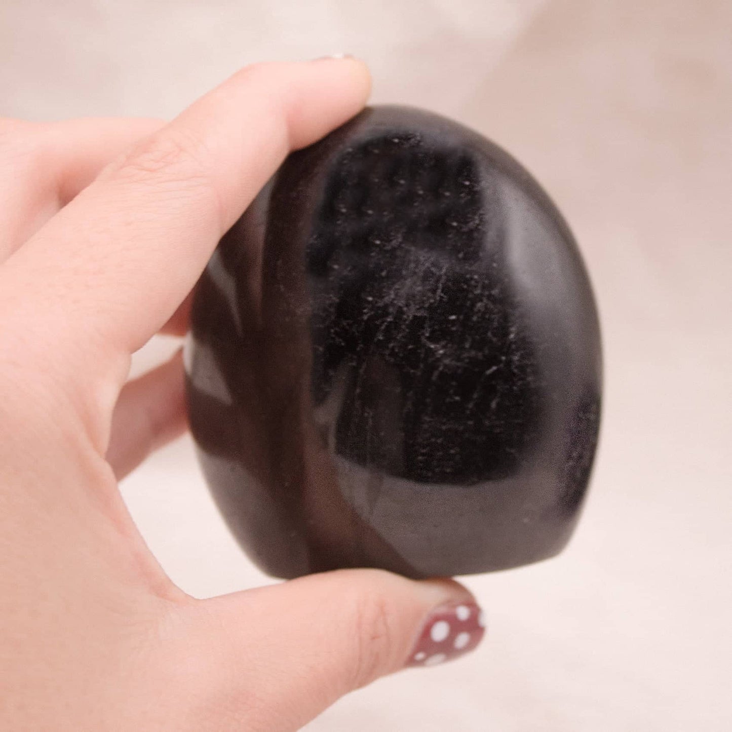 Black Tourmaline Freeform - AAA Premium Quality - 1 of a Kind