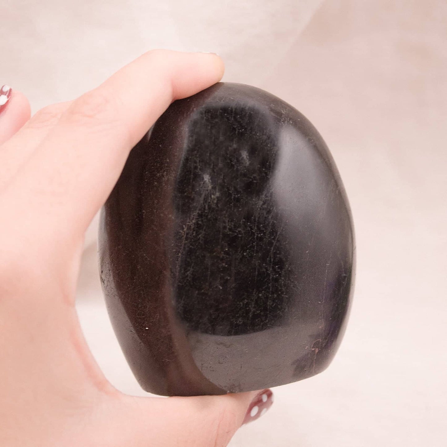 Black Tourmaline Freeform - AAA Premium Quality - 1 of a Kind