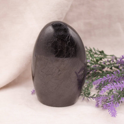 Black Tourmaline Freeform - AAA Premium Quality - 1 of a Kind
