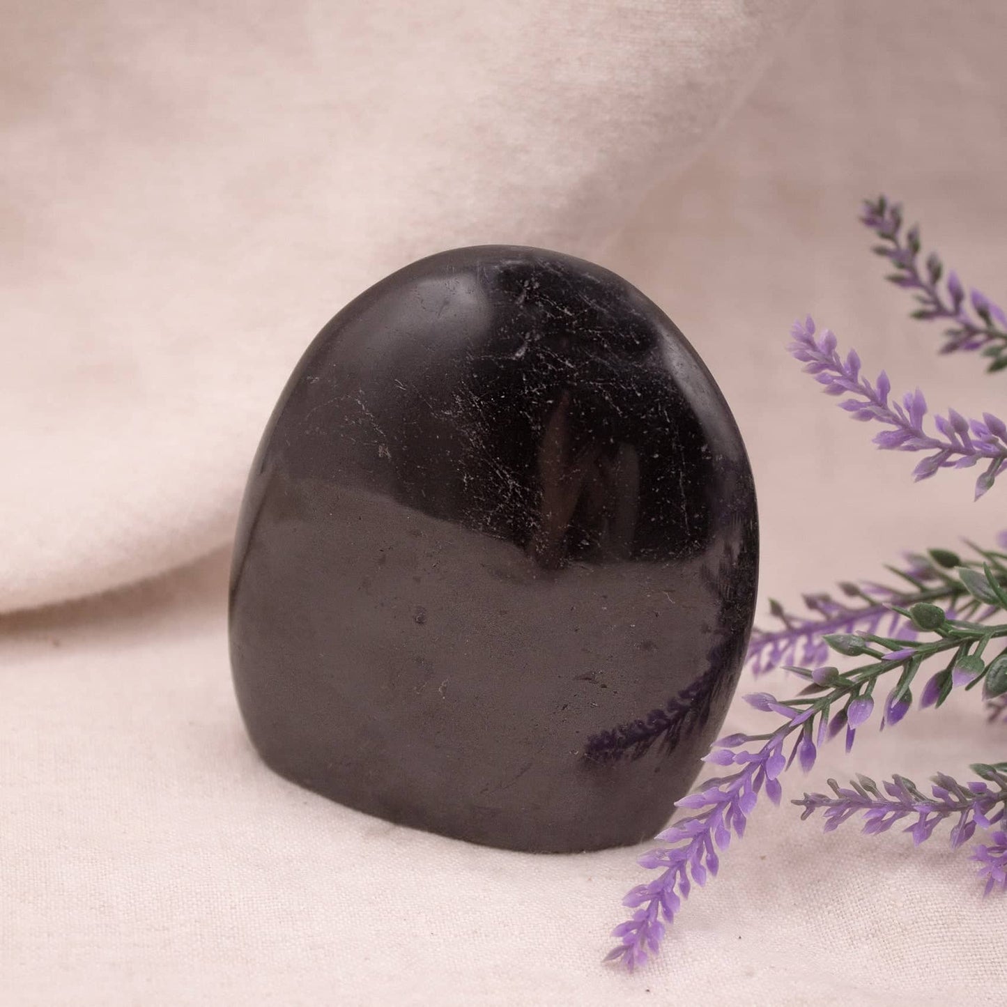 Black Tourmaline Freeform - AAA Premium Quality - 1 of a Kind