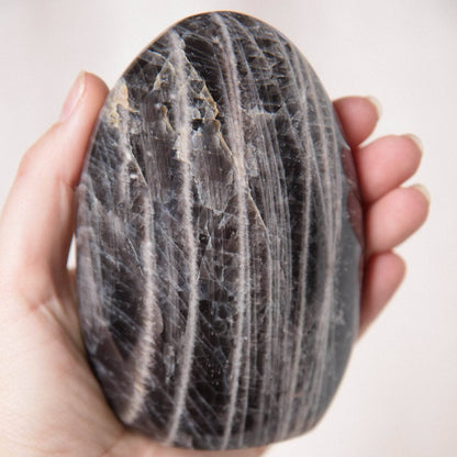 Black Moonstone Freeform - AAA Premium Quality