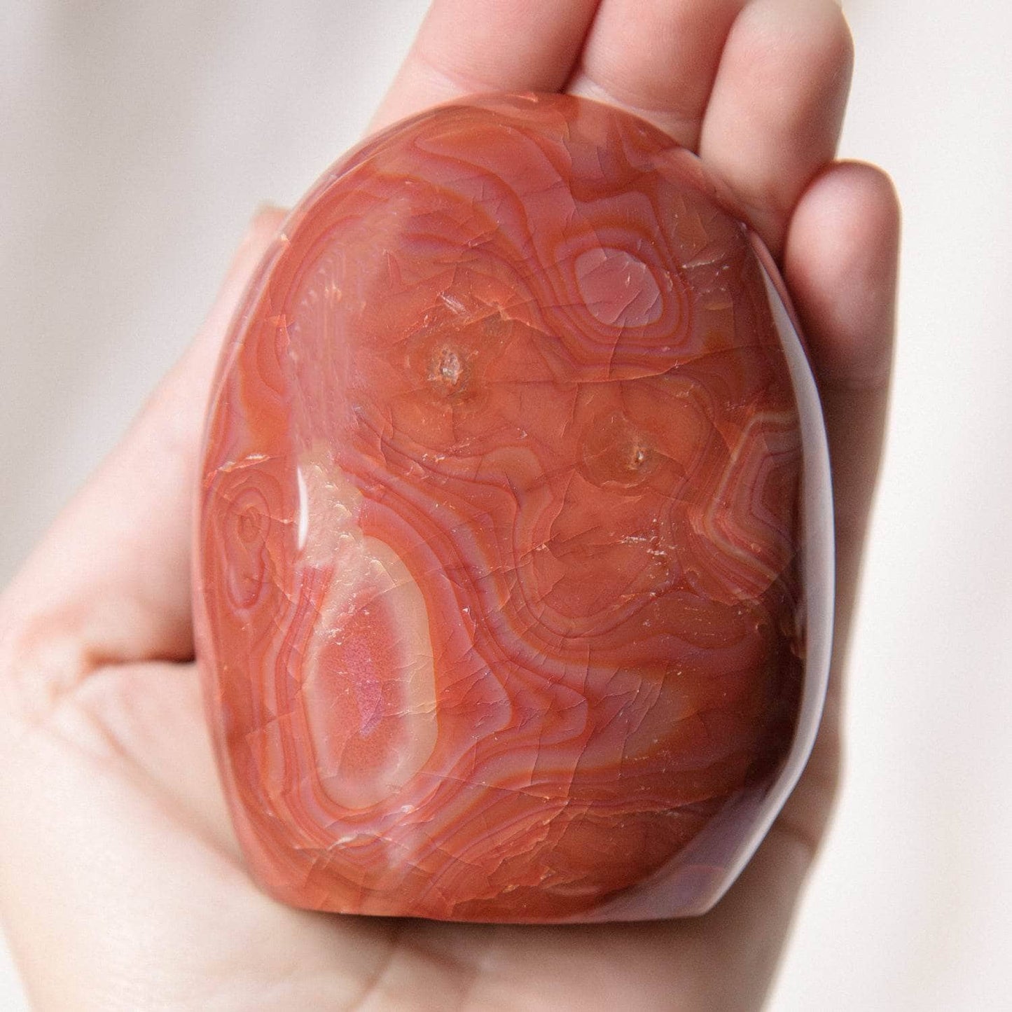 Carnelian Freeform Crystals