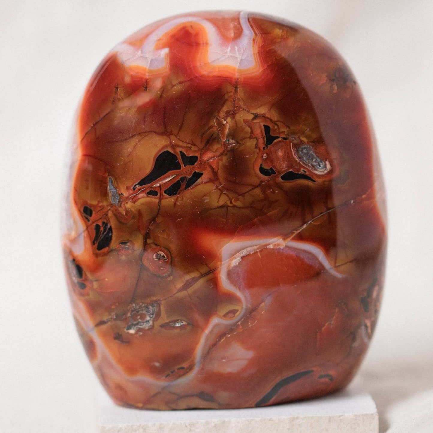 Carnelian Freeform Crystals