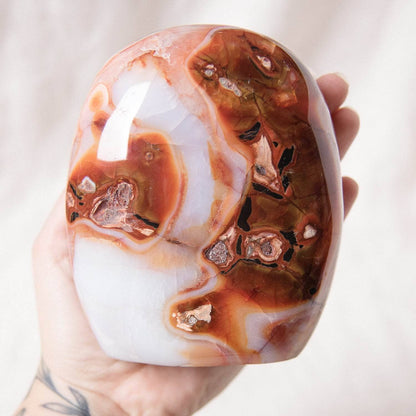 Carnelian Freeform Crystals