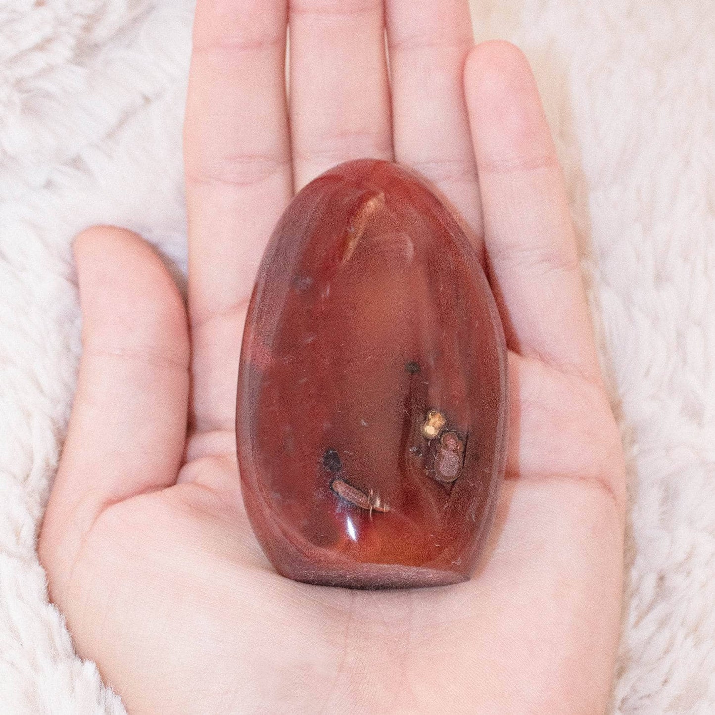 Carnelian Freeform Crystals