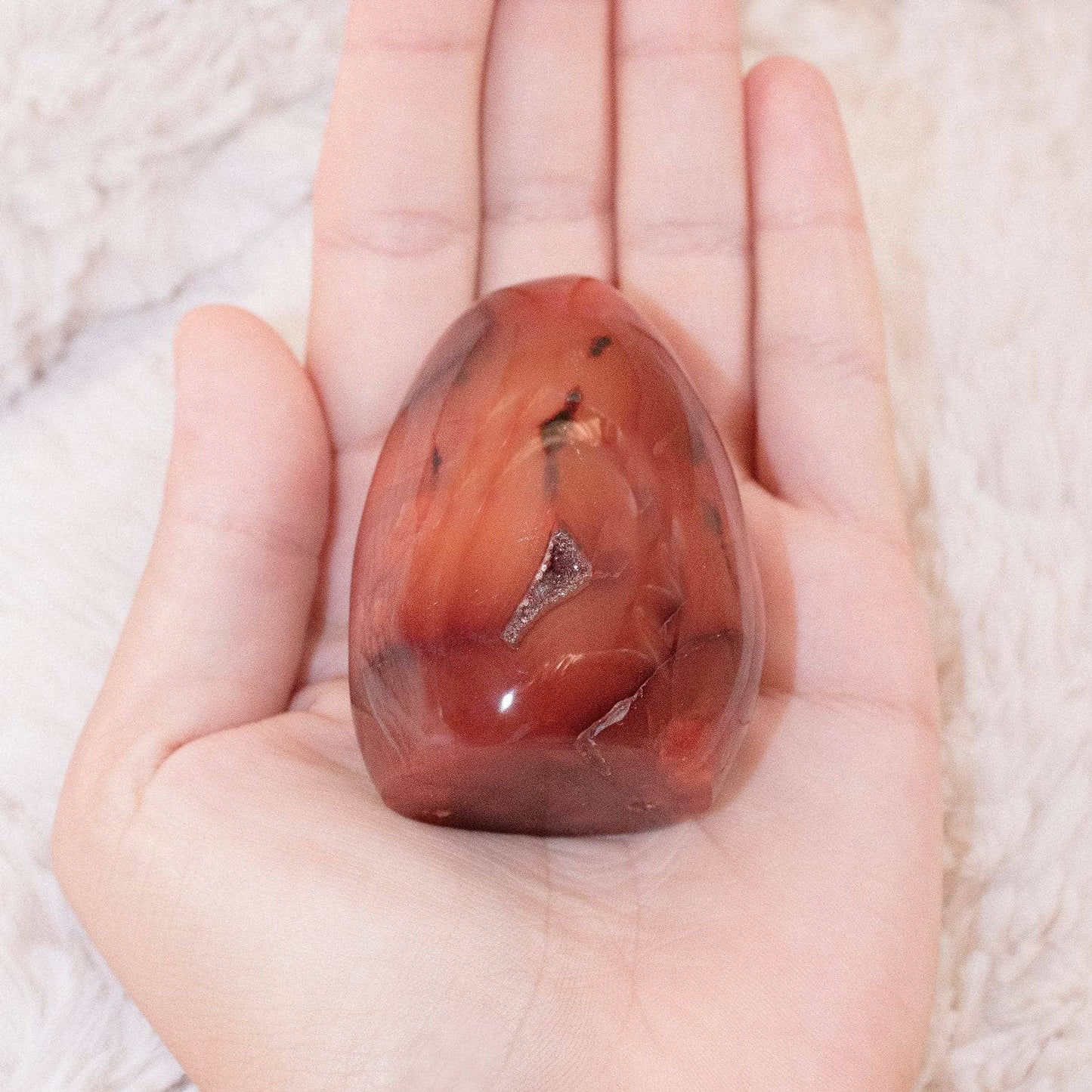 Carnelian Freeform Crystals