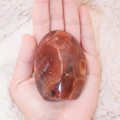 Carnelian Freeform Crystals