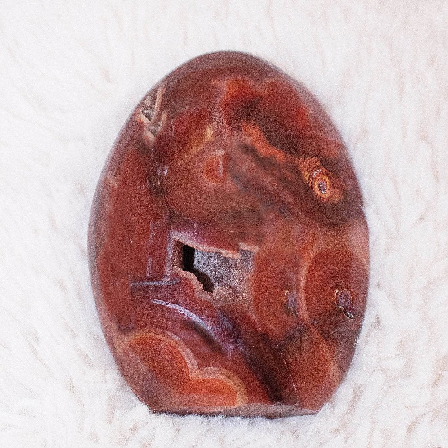 Carnelian Freeform Crystals