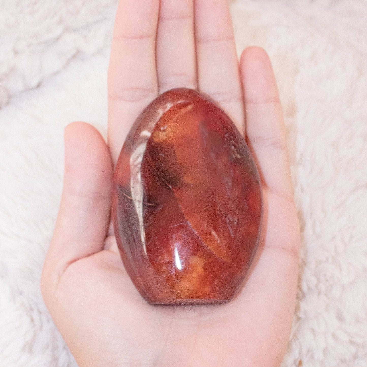 Carnelian Freeform Crystals