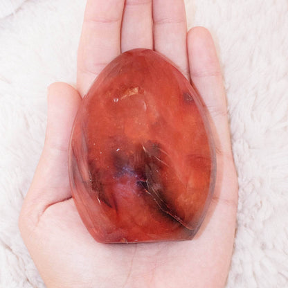 Carnelian Freeform Crystals