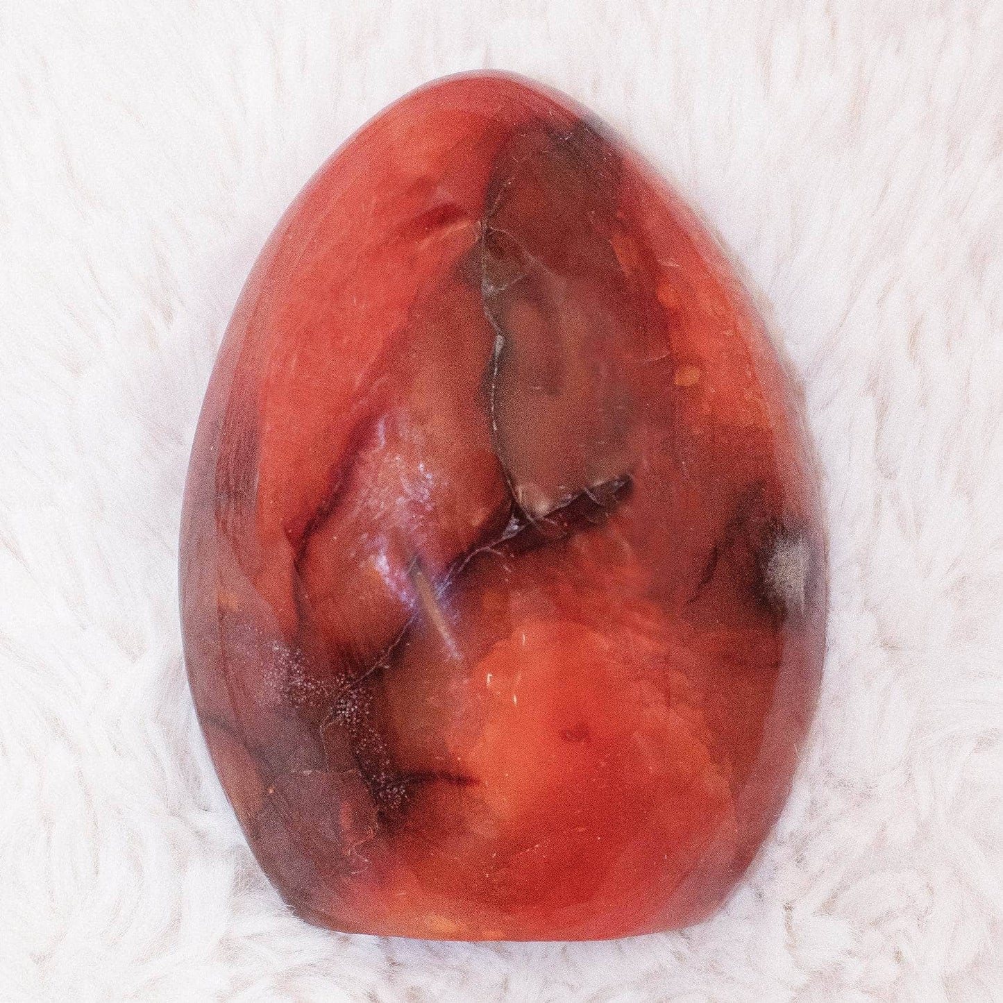 Carnelian Freeform Crystals