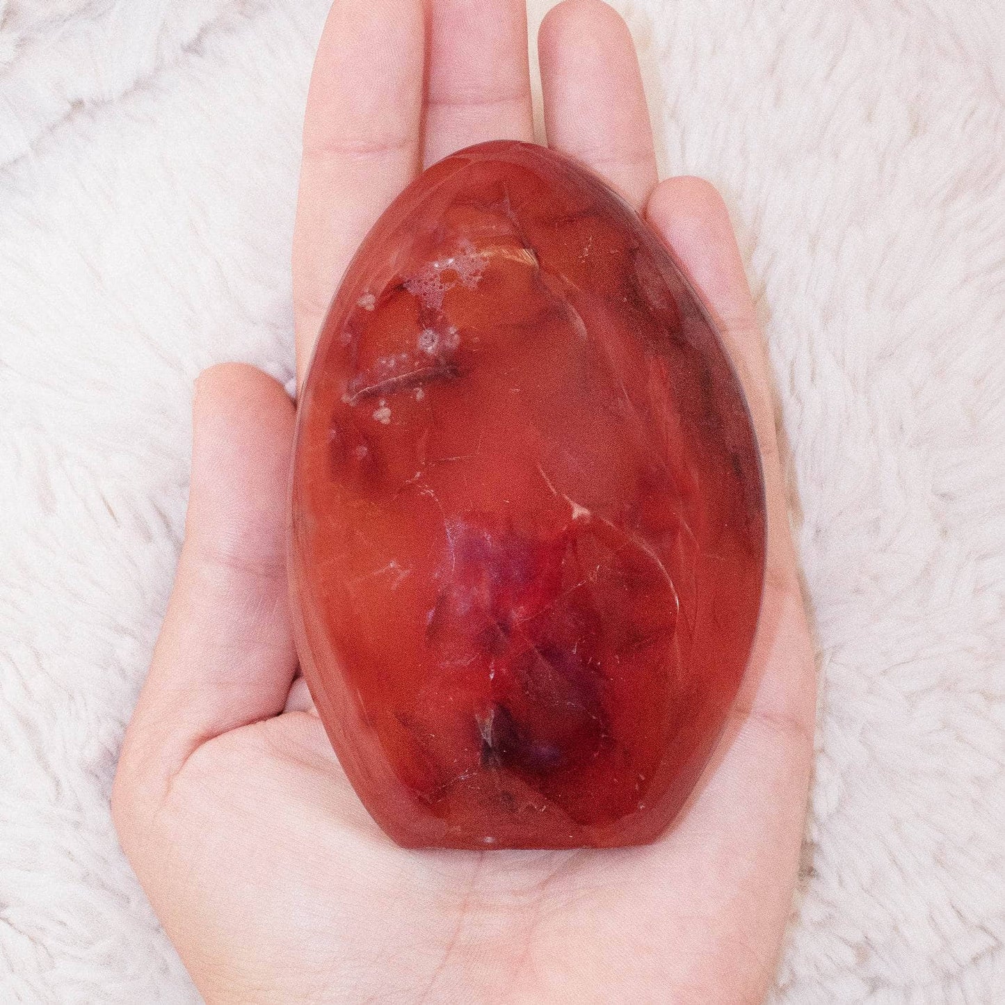 Carnelian Freeform Crystals