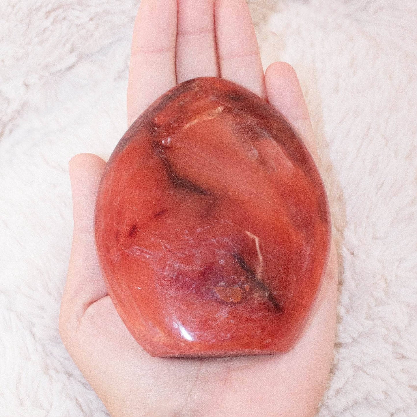 Carnelian Freeform Crystals