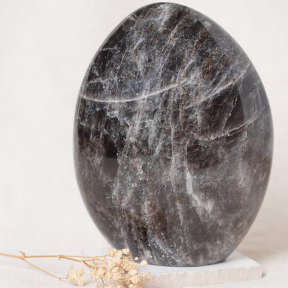 Black Moonstone Freeform - AAA Premium Quality