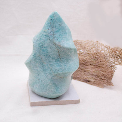 Amazonite Crystal Flames - 1 of a Kind