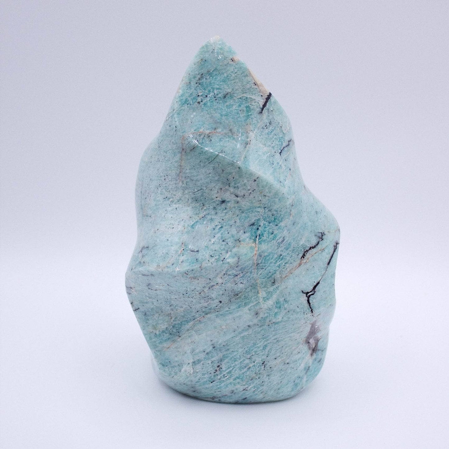 Amazonite Crystal Flames - 1 of a Kind