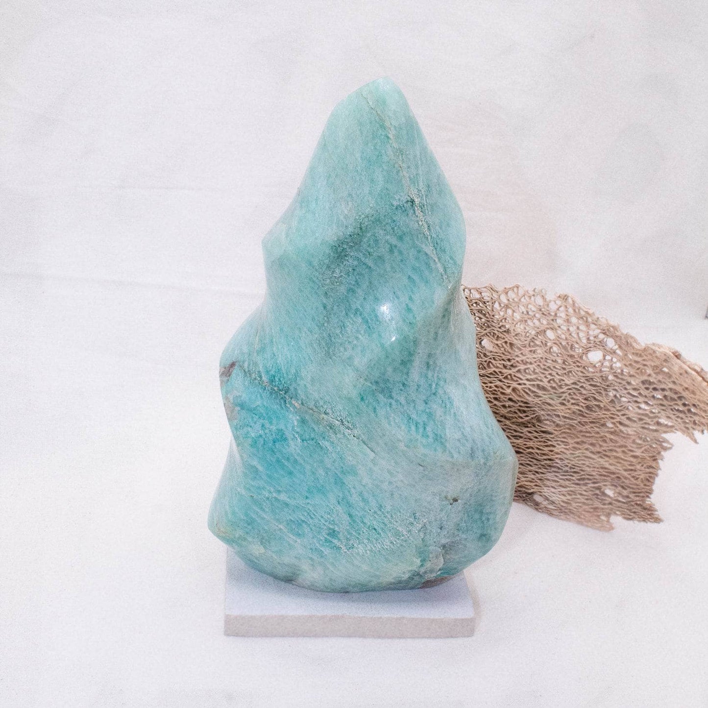 Amazonite Crystal Flames - 1 of a Kind