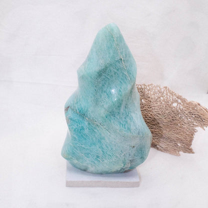 Amazonite Crystal Flames - 1 of a Kind