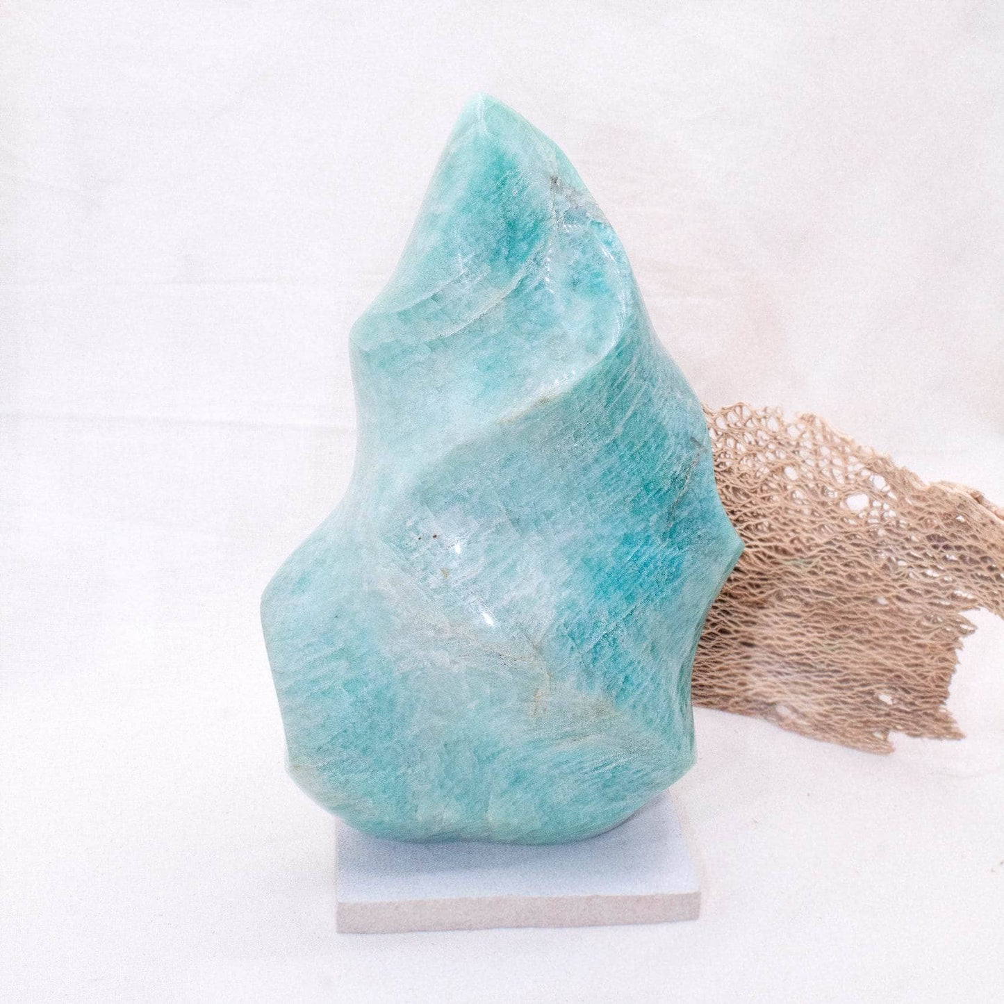 Amazonite Crystal Flames - 1 of a Kind