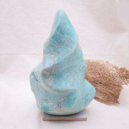 Amazonite Crystal Flames - 1 of a Kind
