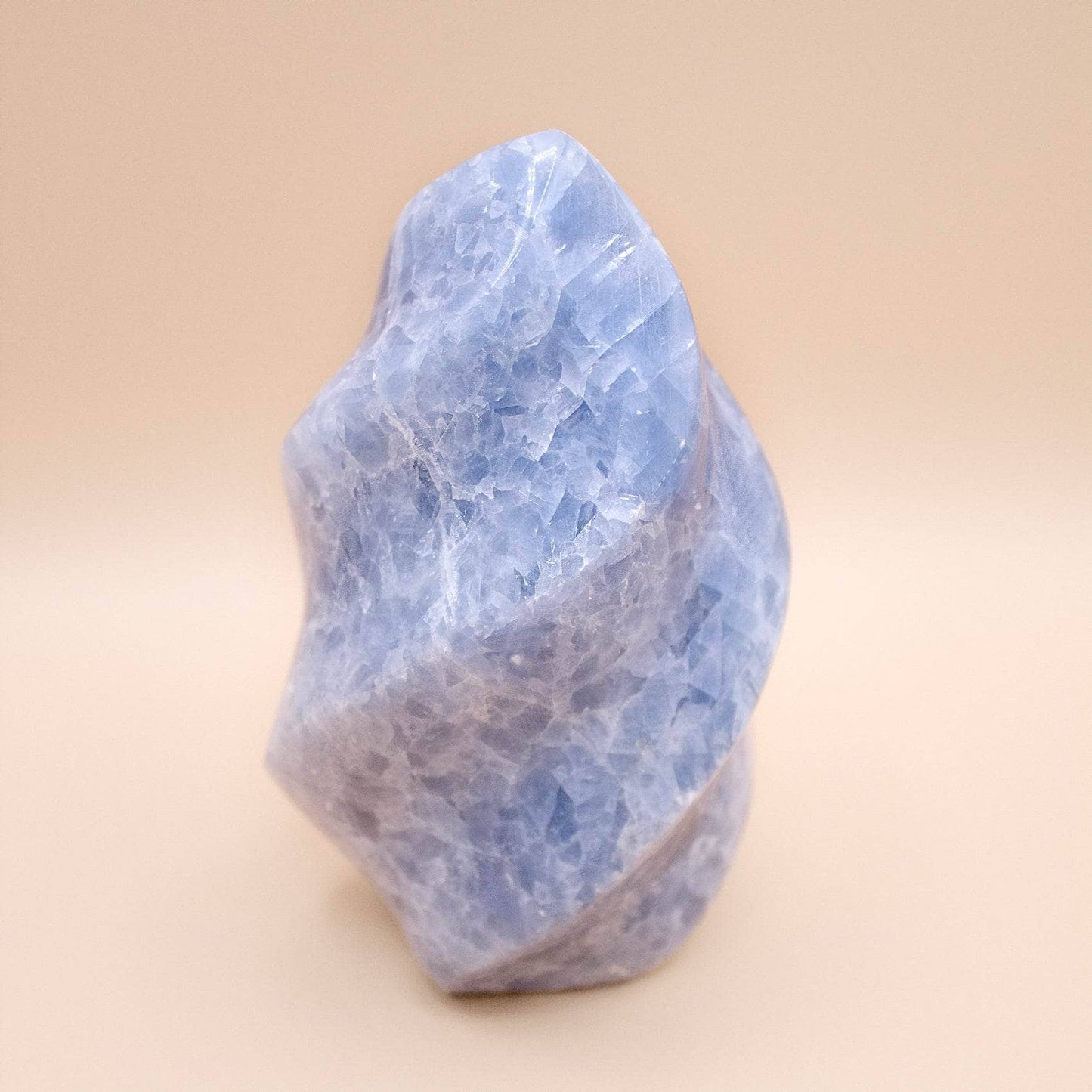 Blue Calcite Crystals Flames - AAA Premium Quality