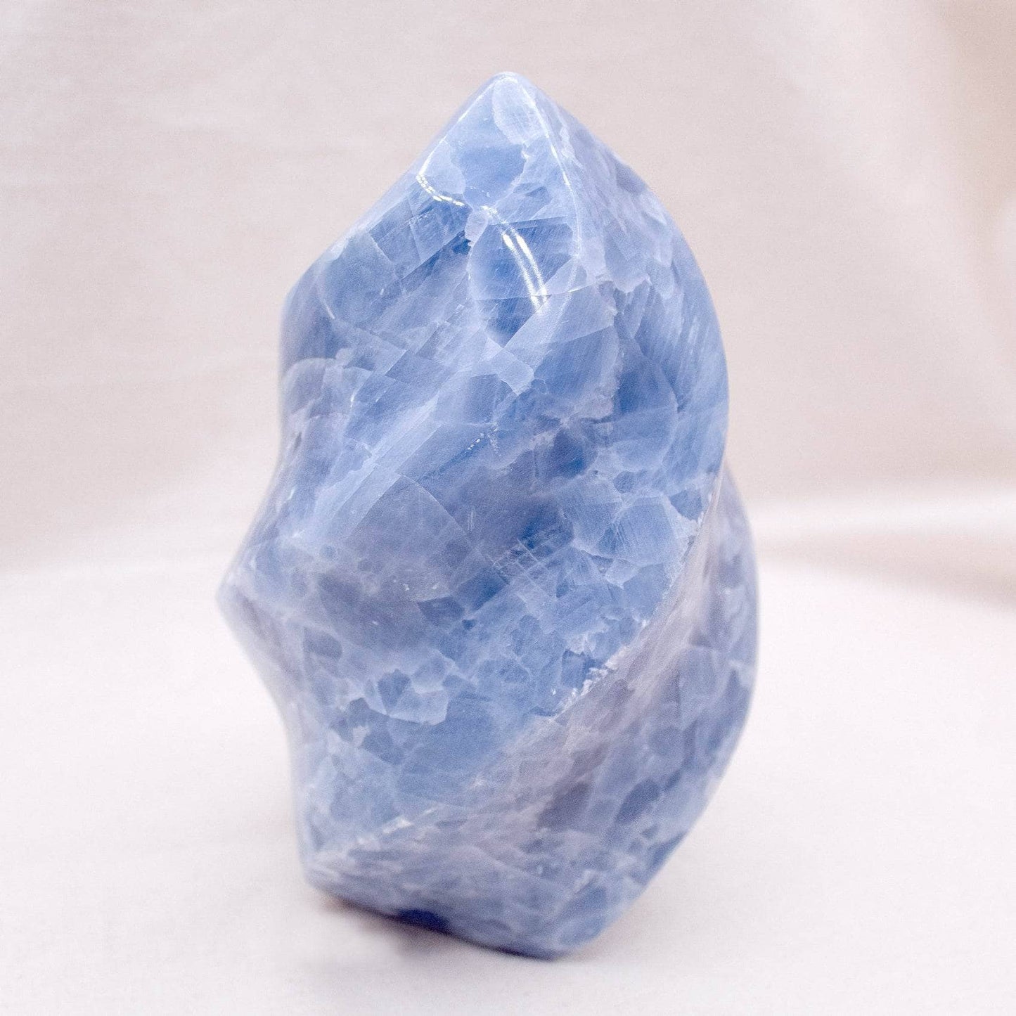 Blue Calcite Crystals Flames - AAA Premium Quality