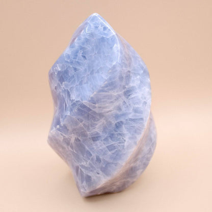Blue Calcite Crystals Flames - AAA Premium Quality